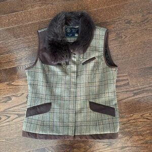 Holland Cooper Aviator Gilet vest size 12 (UK 16)